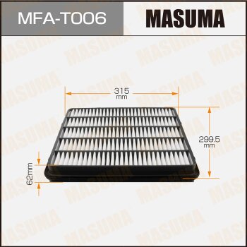 Воздушный фильтр toyota/ land cruiser/ vdj200 07- - Masuma MFA-T006