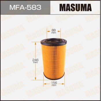 Фильтр воздушный - Masuma MFA-583