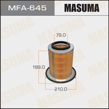 Фильтр воздушный - Masuma MFA-645
