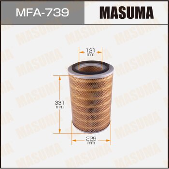 Фильтр воздушный - Masuma MFA-739