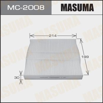 Фильтр салона стандарт - Masuma MC-2008