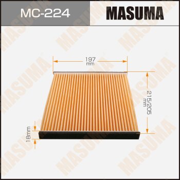 Фильтр салона - Masuma MC-224