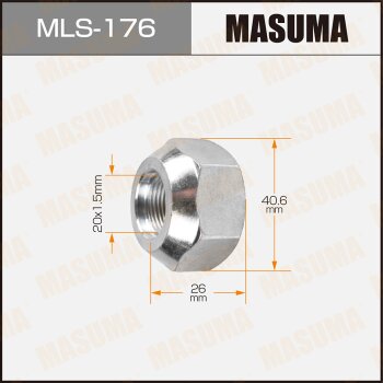 Гайка колесная - Masuma MLS-176