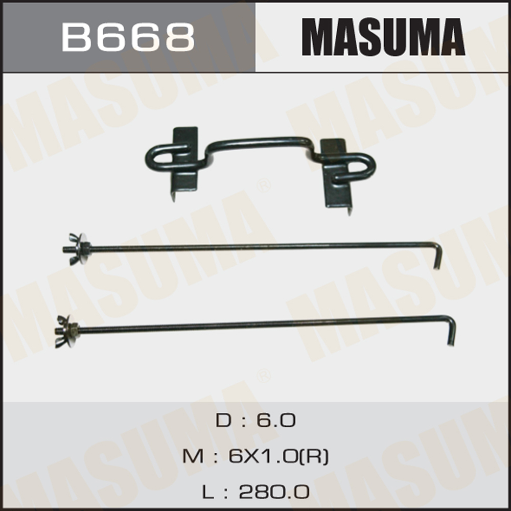 Крепление аккумулятора - Masuma B668