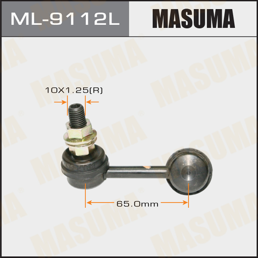 Стойка стабилизатора | зад лев | - Masuma ML-9112L