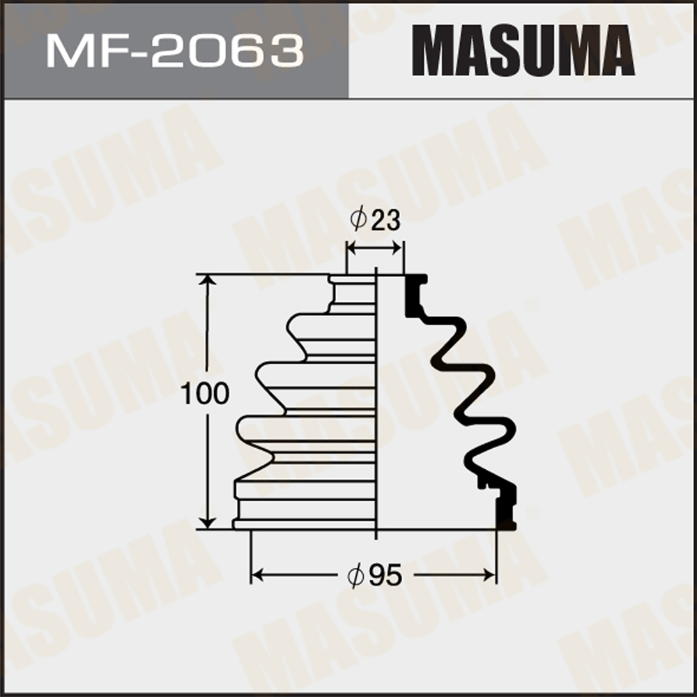 Пыльник ШРУСа - Masuma MF-2063