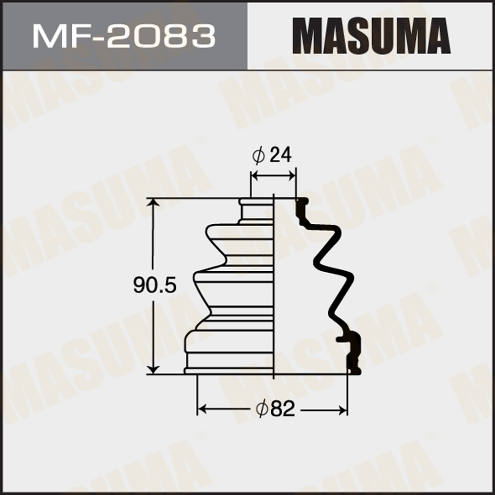 Пыльник ШРУСа - Masuma MF-2083