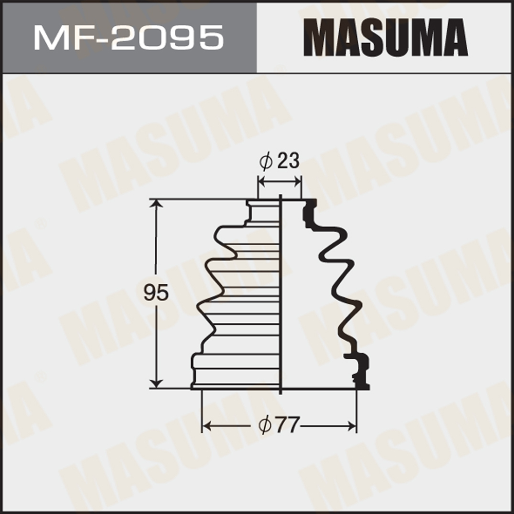 Пыльник ШРУСа - Masuma MF-2095