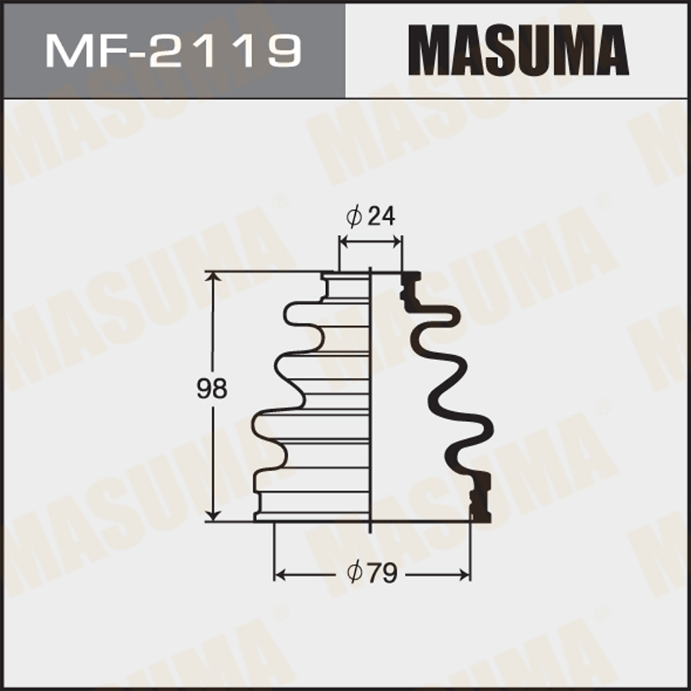 Пыльник ШРУСа - Masuma MF-2119