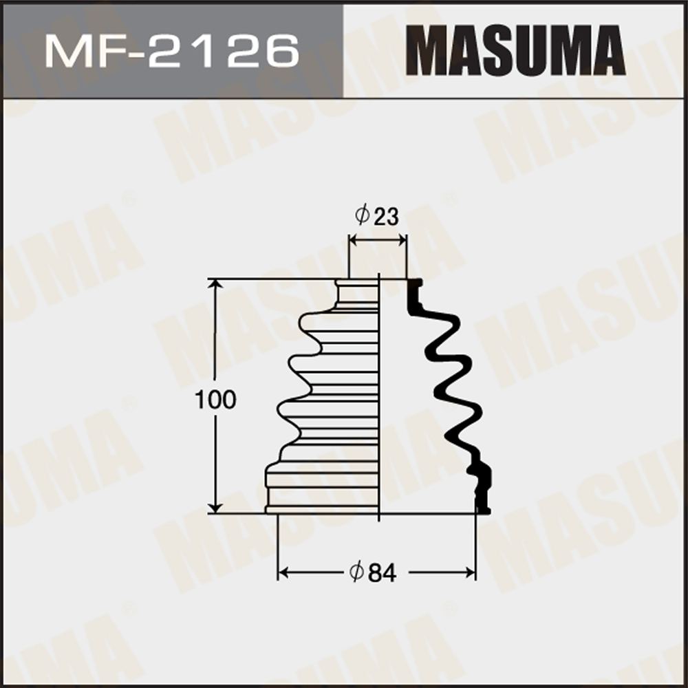 Пыльник ШРУСа - Masuma MF-2126