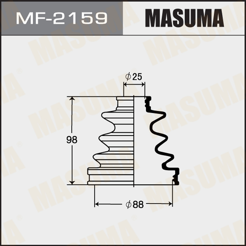 Пыльник ШРУСа - Masuma MF-2159
