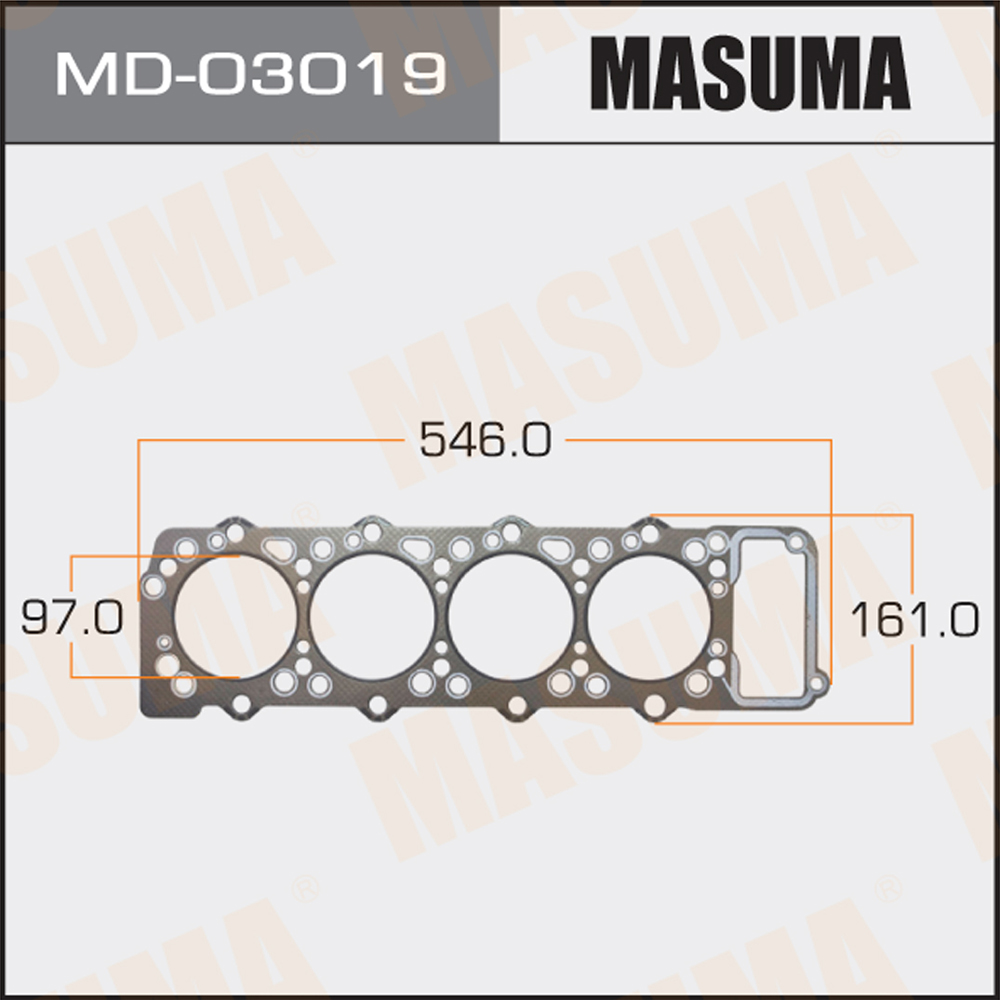 Прокладка головки блока цилиндров Masuma                MD-03019