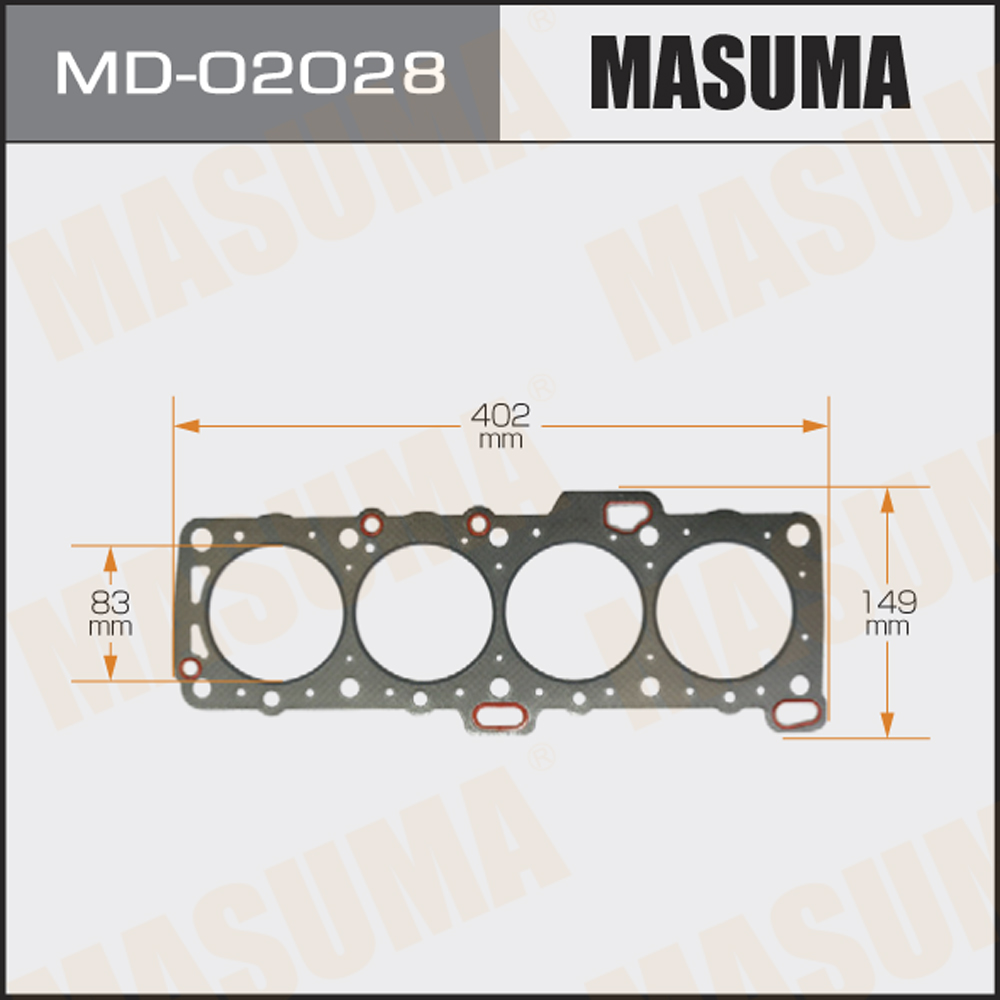 Прокладка головки блока цилиндров - Masuma MD-02028