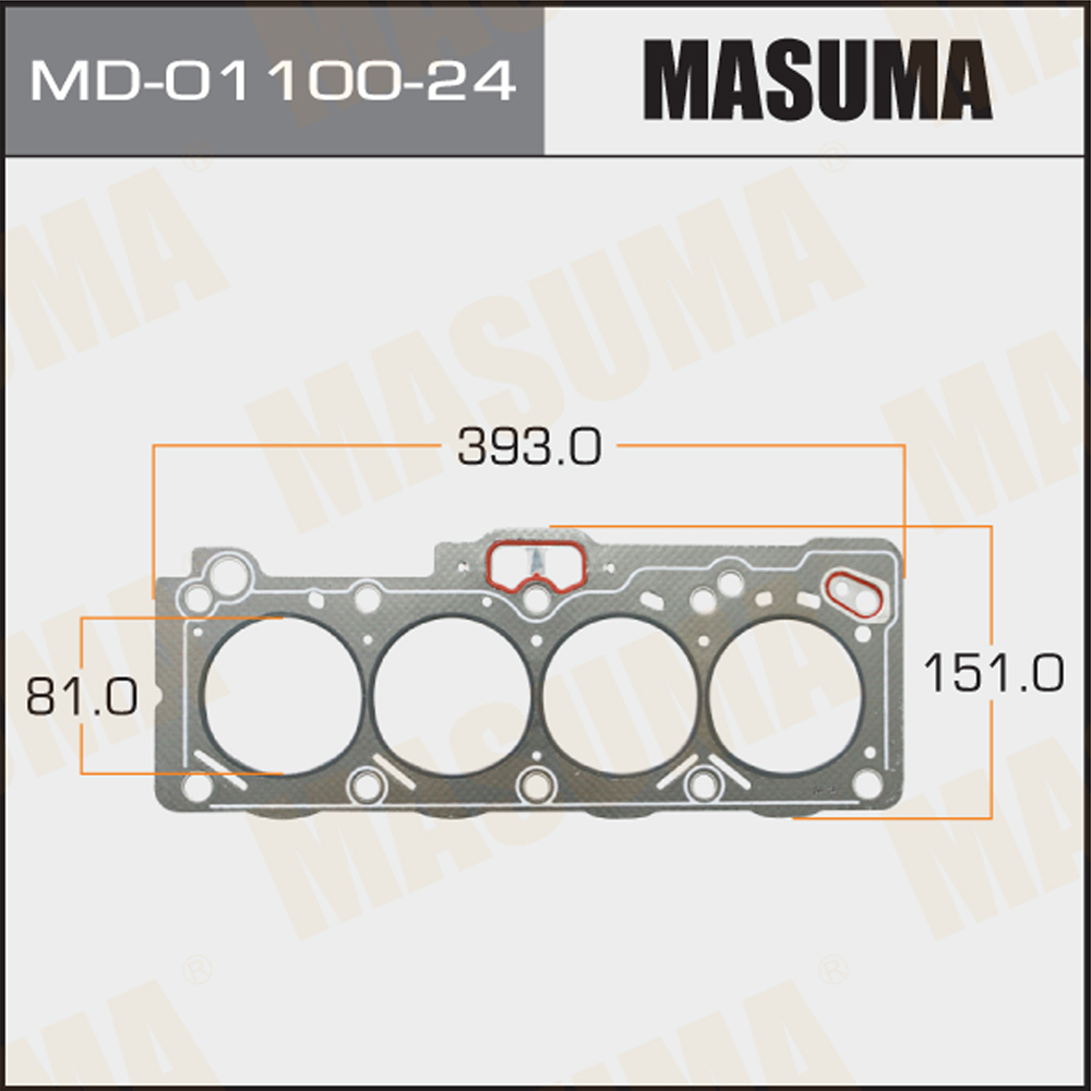 Прокладка головки блока цилиндров - Masuma MD-01100-24