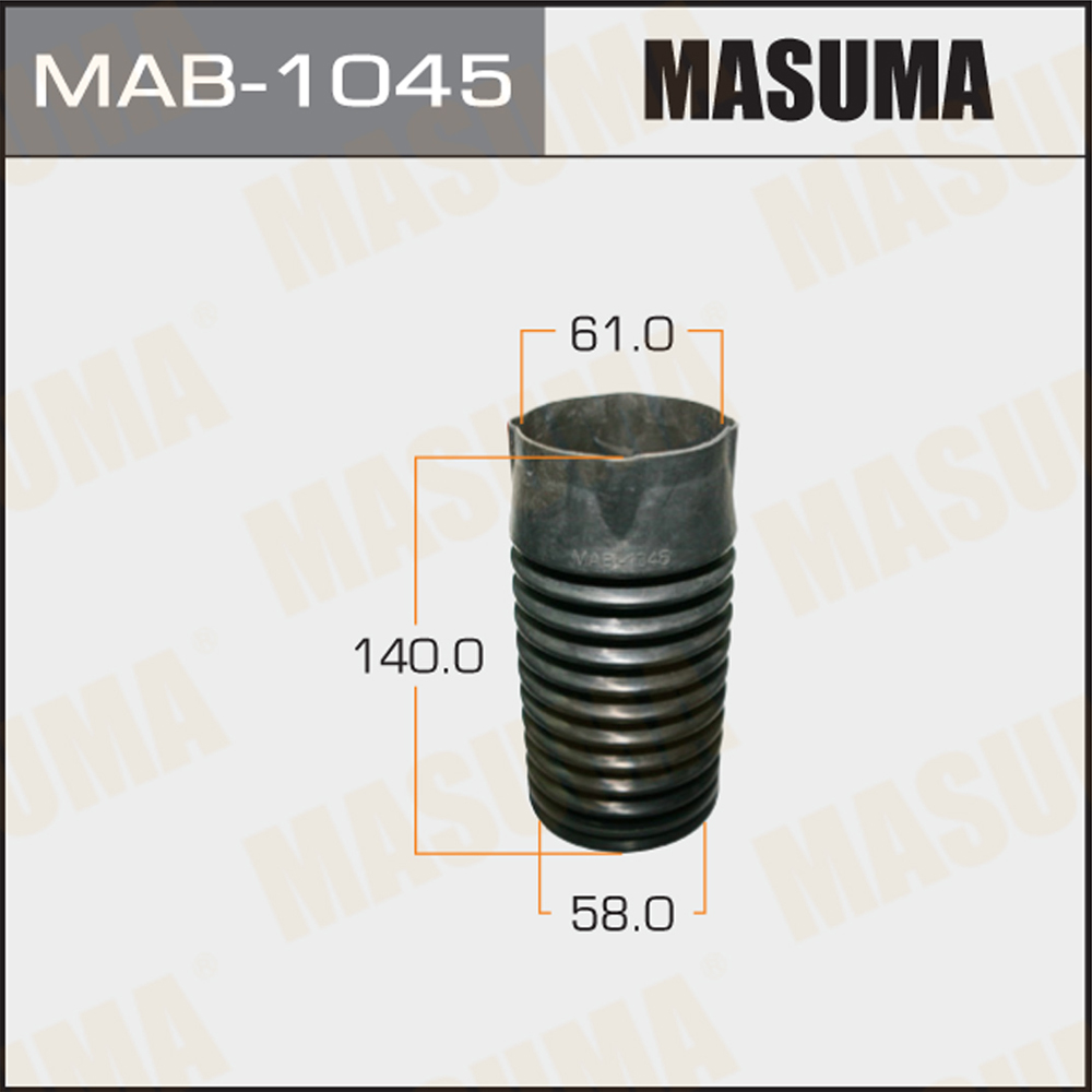 Пыльник амортизатора | зад | - Masuma MAB-1045