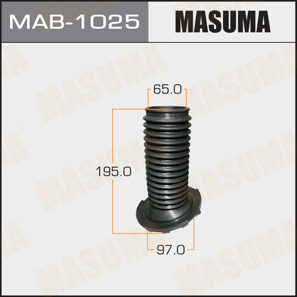 Пыльник амортизатора | перед | - Masuma MAB-1025