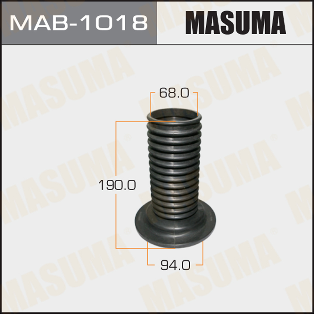 Пыльник амортизатора | перед | - Masuma MAB-1018