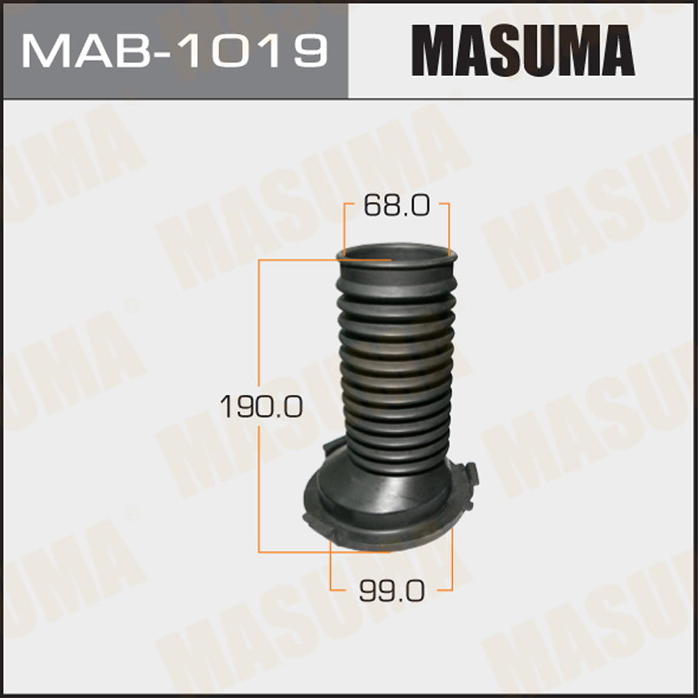 Пыльник амортизатора | перед | - Masuma MAB-1019
