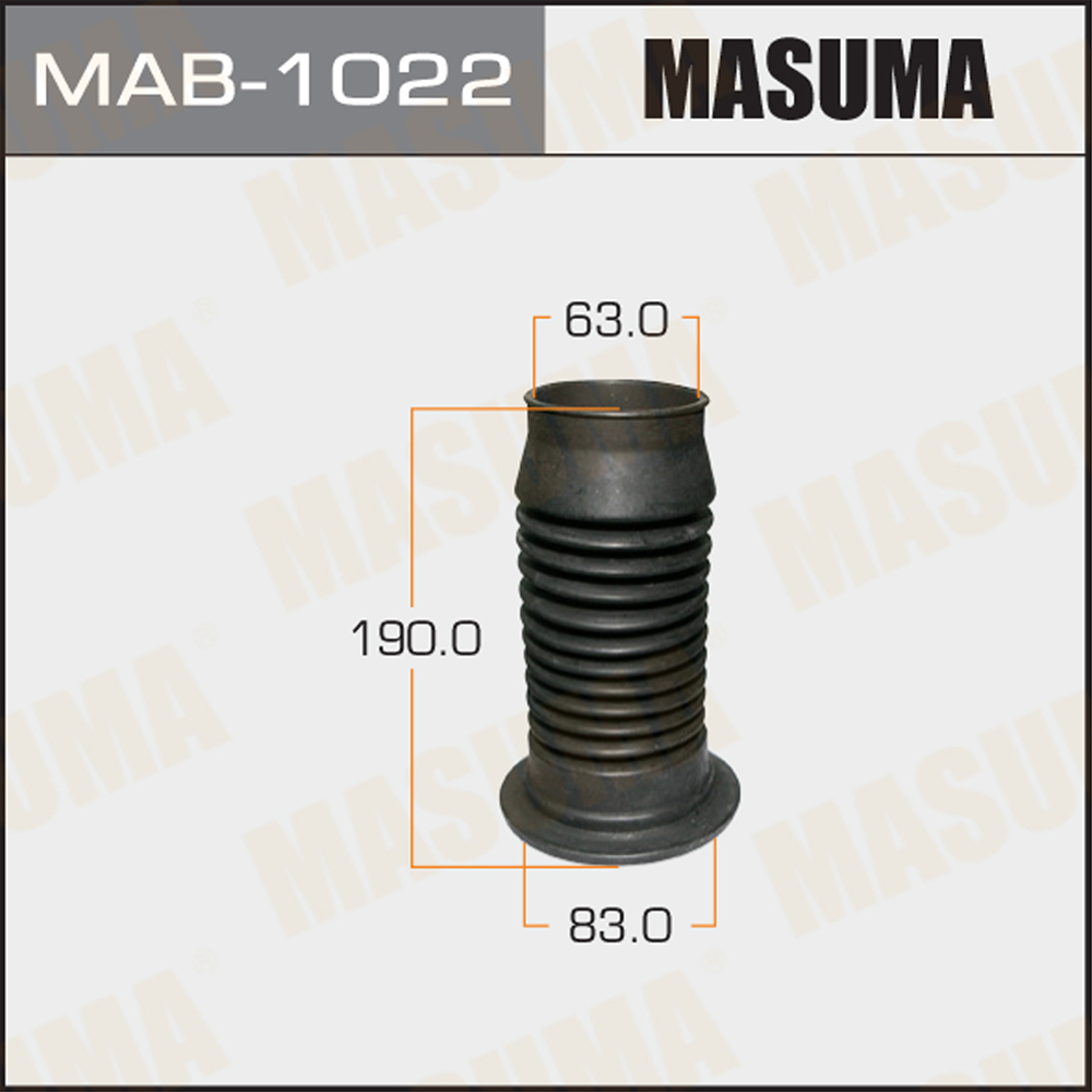 Пыльник амортизатора | перед | - Masuma MAB-1022