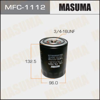 Фильтр масляный - Masuma MFC-1112