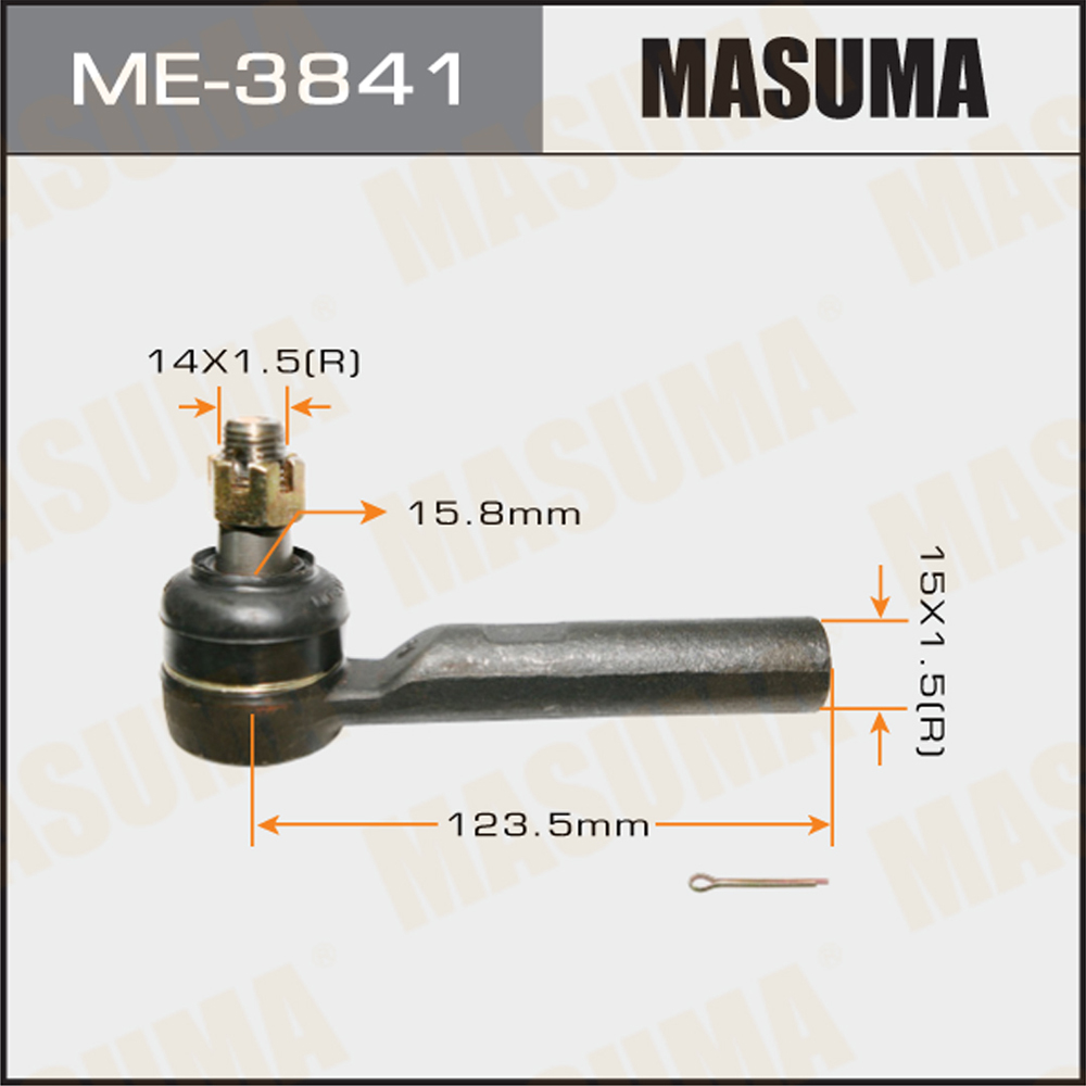 Наконечник рулевой тяги | прав/лев | - Masuma ME-3841