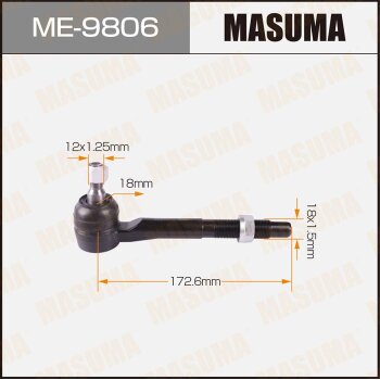 Наконечник рулевой тяги - Masuma ME-9806