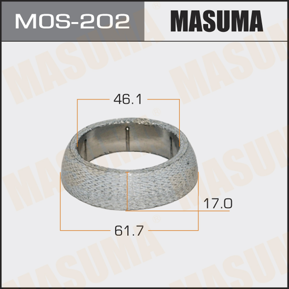 Монтажное уплотнительное кольцо выхлопной системы - Masuma MOS-202