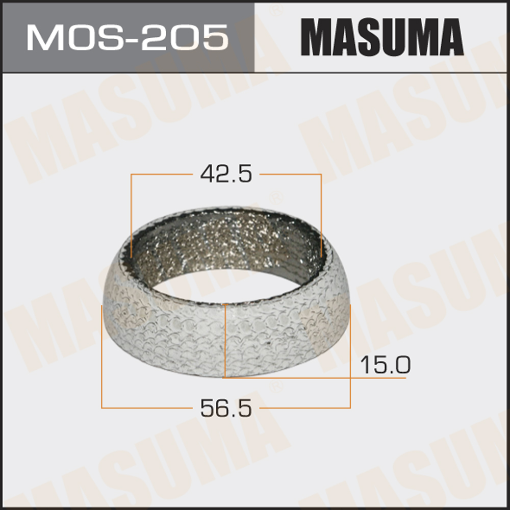Кольцо монтажное уплотнительное выхлопной системы - Masuma MOS-205