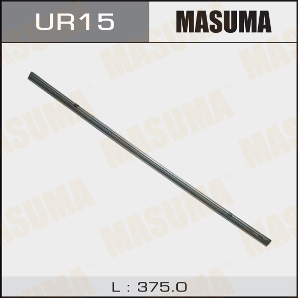 Лента щетки стеклоочистителя (375мм) х 6мм - Masuma UR-15
