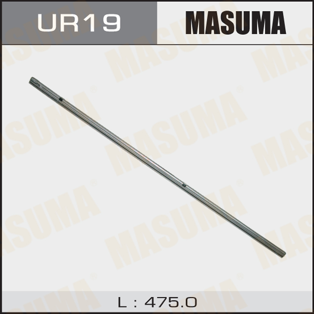 Лента щетки стеклоочистителя (475мм) х 6мм - Masuma UR-19