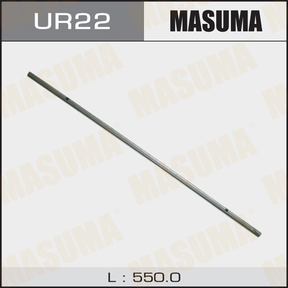 Лента щетки стеклоочистителя (550мм) х 6мм - Masuma UR-22