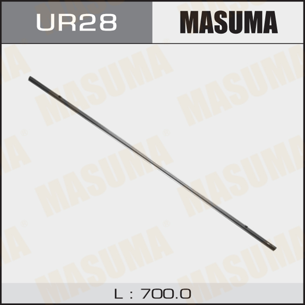 Лента щетки стеклоочистителя (700мм) х 8мм - Masuma UR-28