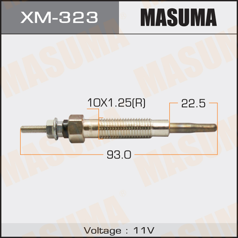 Свеча накаливания - Masuma XM-323