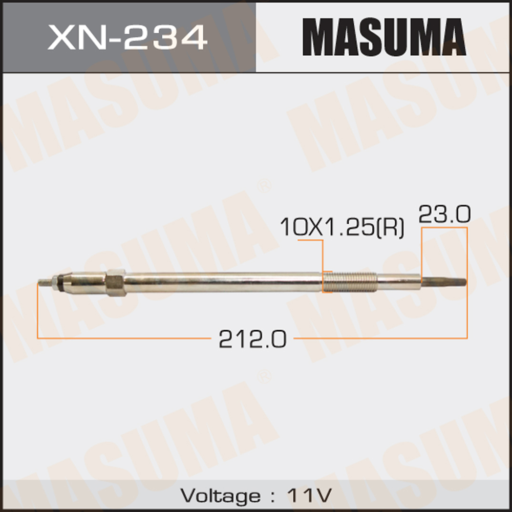 Свеча накаливания - Masuma XN-234