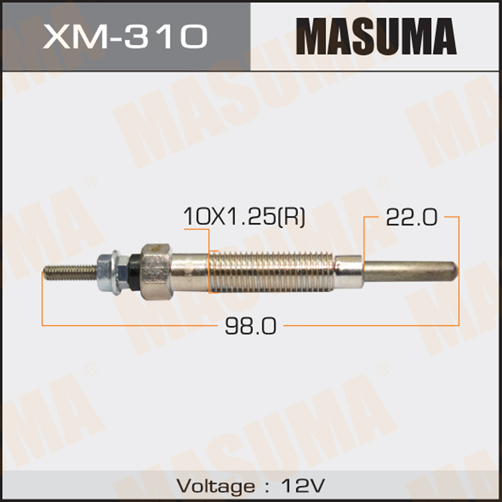 Свеча накаливания - Masuma XM-310
