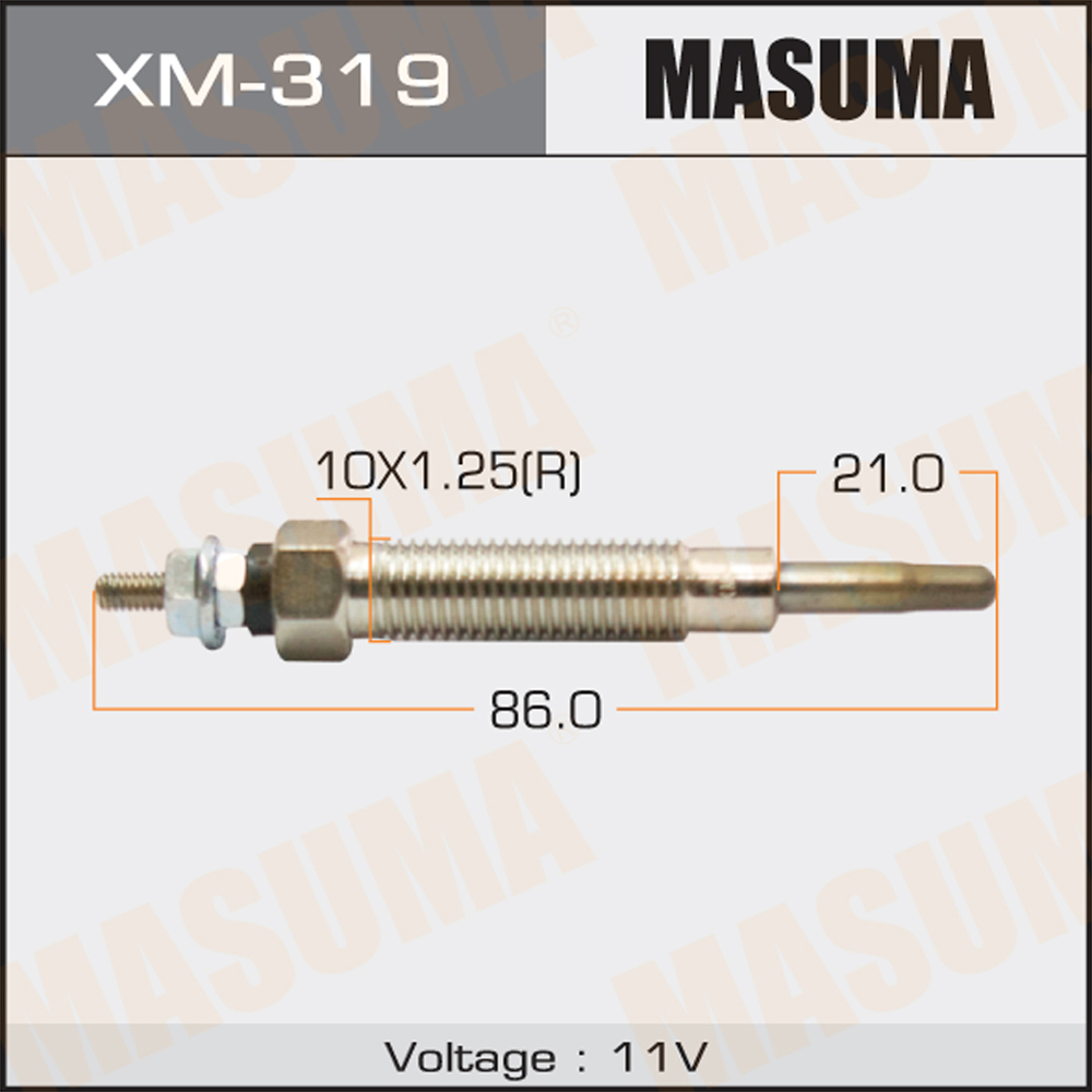 Свеча накаливания - Masuma XM-319