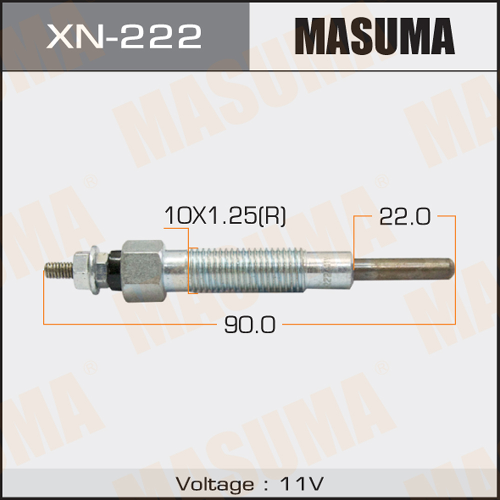 Свеча накаливания - Masuma XN-222