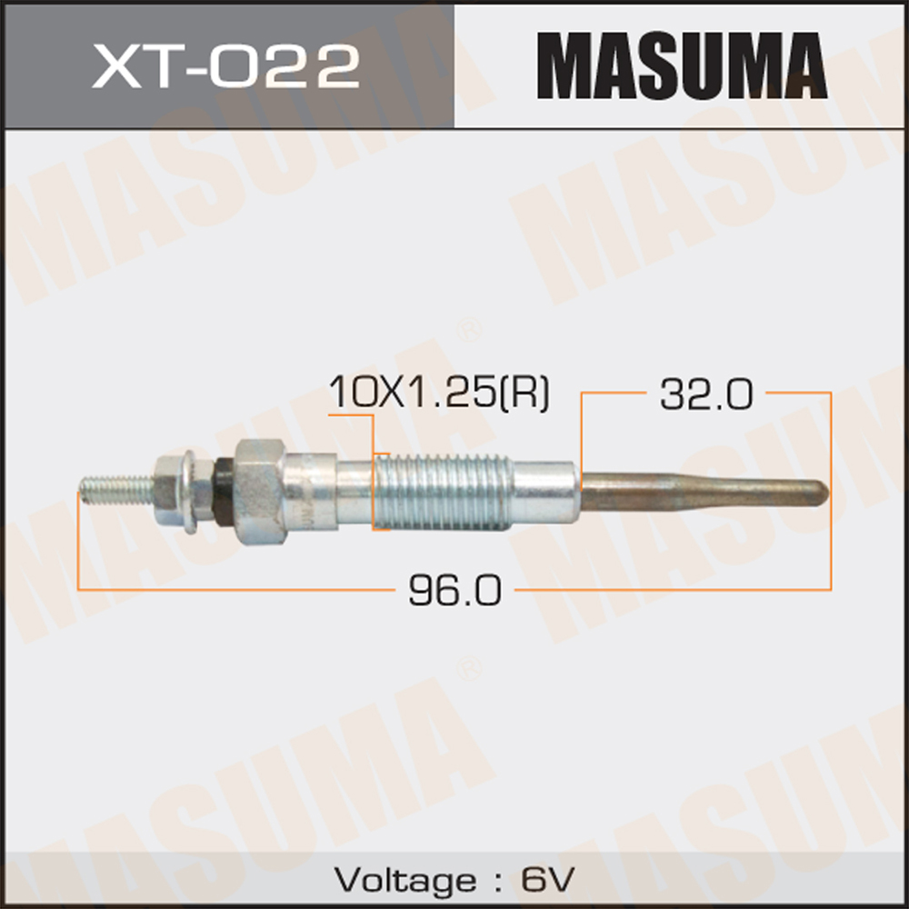 Свеча накаливания - Masuma XT-022