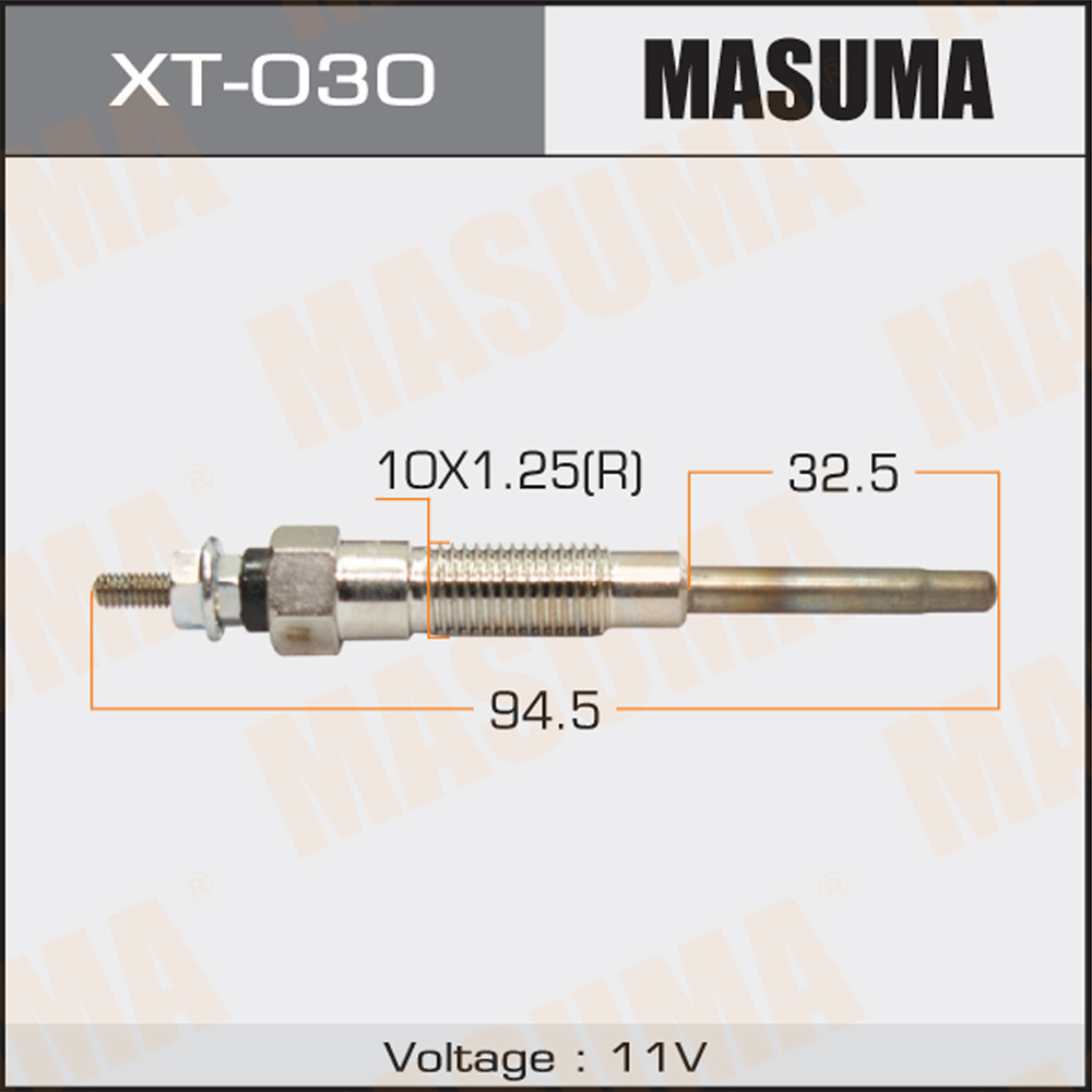 Свеча накаливания - Masuma XT-030