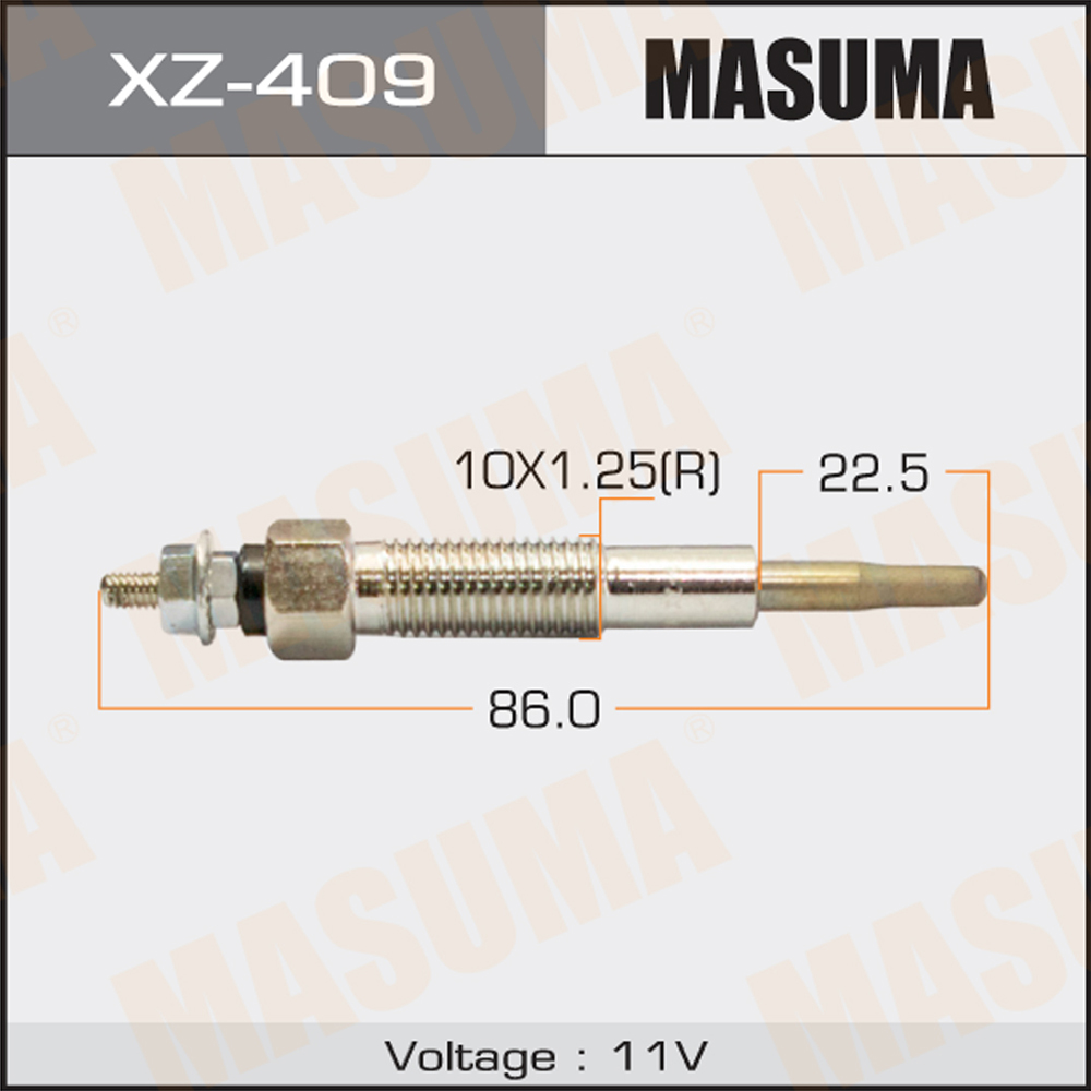 Свеча накаливания - Masuma XZ-409