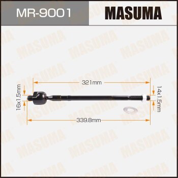 Тяга рулевая | перед прав/лев | - Masuma MR-9001