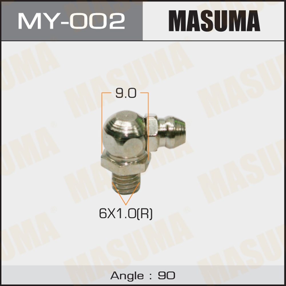 Тавотница M6x1x90' - Masuma MY-002