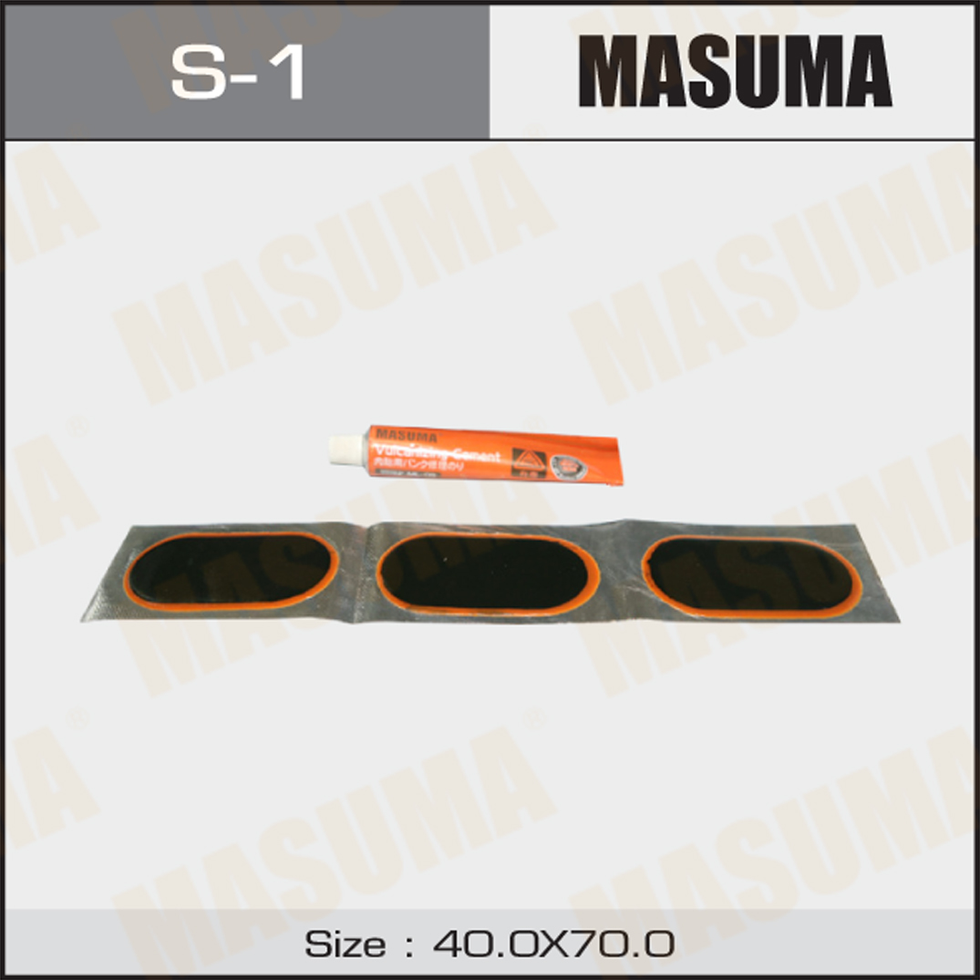 Заплатки камер (+ клей 22ml) - Masuma S-1