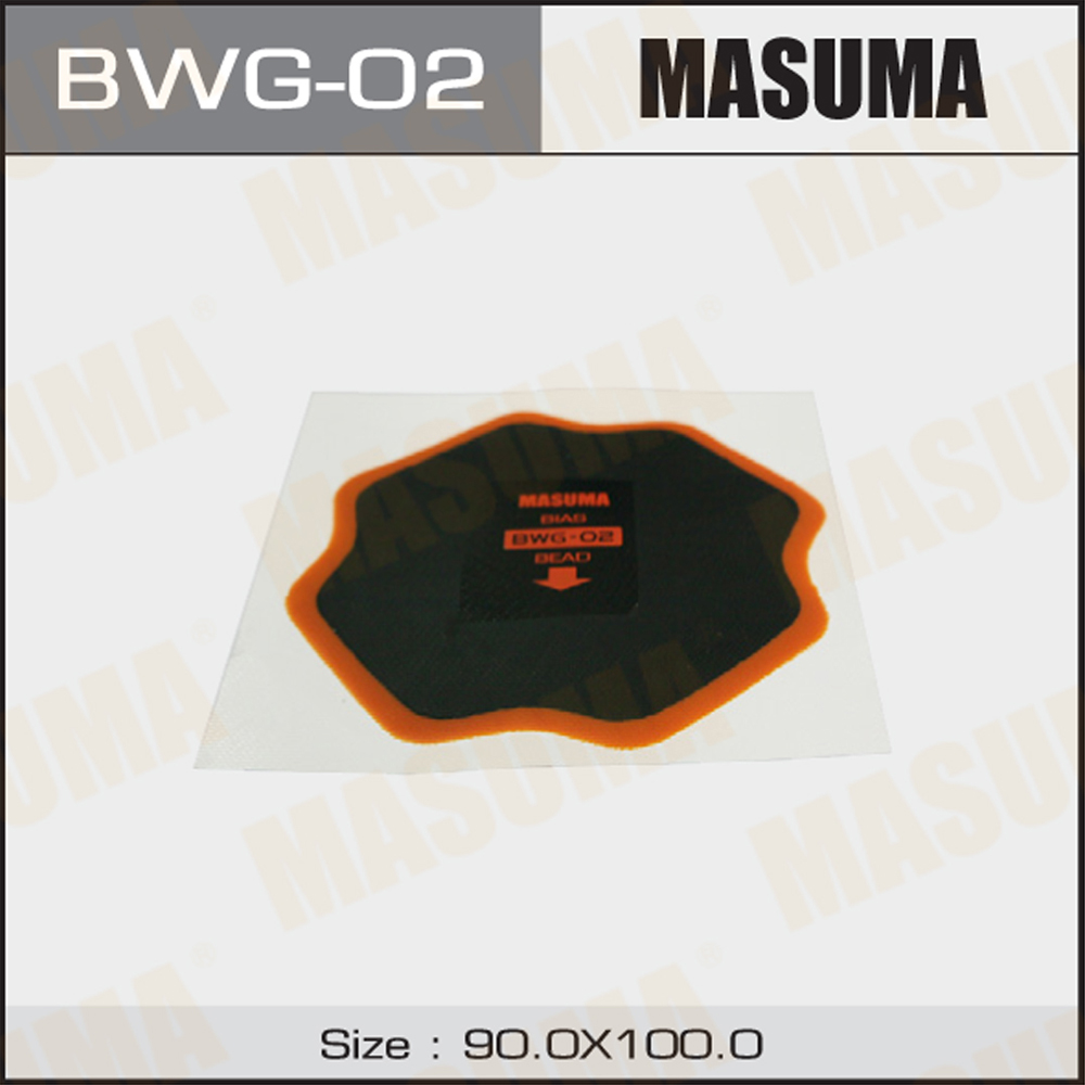 Заплатки боковых порезов D100мм - Masuma BWG-02