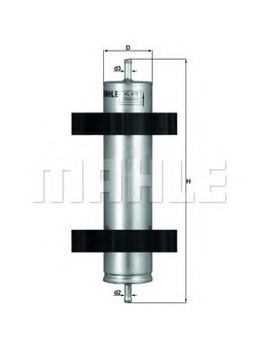 Фильтр топливный - Knecht KL 478