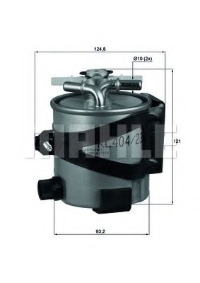 Фильтр топливный - Knecht KLH 44/22