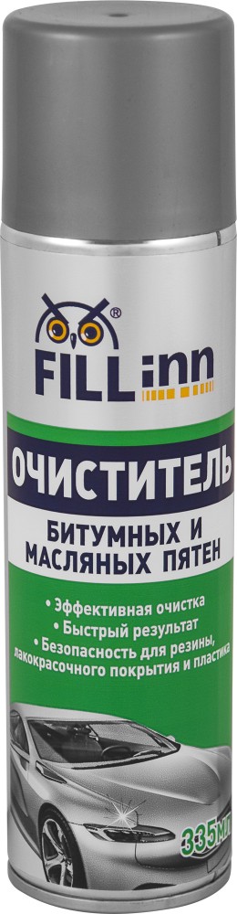 Очиститель битумных и масляных пятен, 335 мл (аэрозоль) - FILL INN FL015