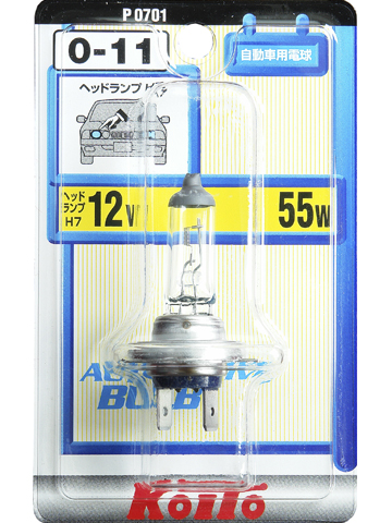 Лампа H7 12V 55W (other brand) - KOITO P0701