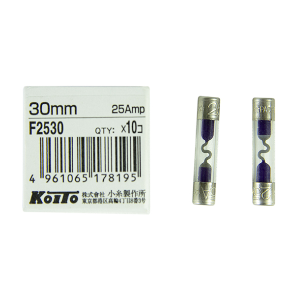Предохранители (кратность 10 шт.) - KOITO F2530