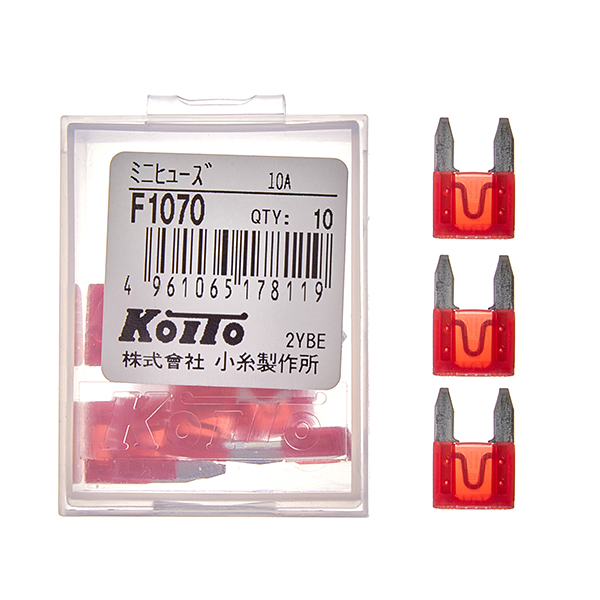 Предохранители (кратность 10 шт.) - KOITO F1070